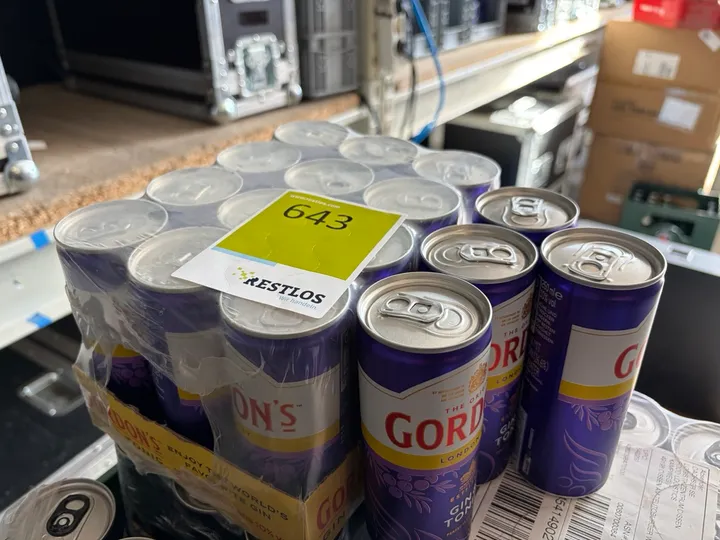 24x rtd Gin Tonic Gordons